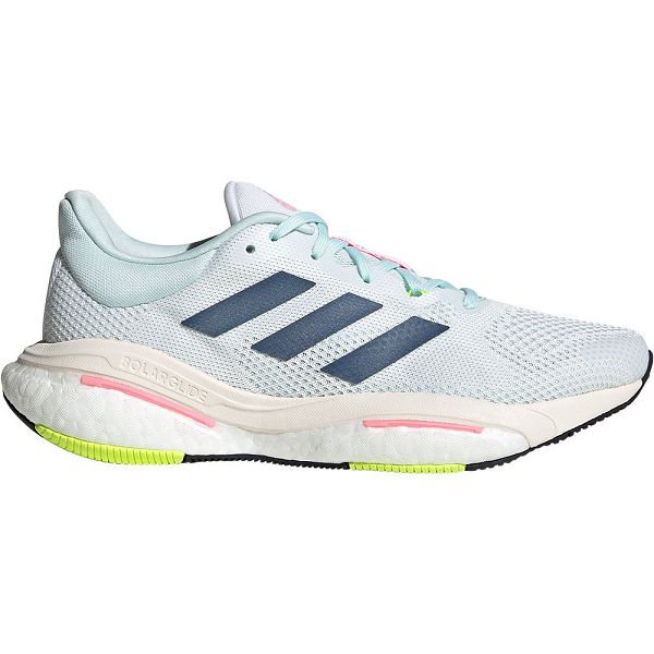 White Women's Adidas Solar Glide 5 Running Shoes | 2095731-MS