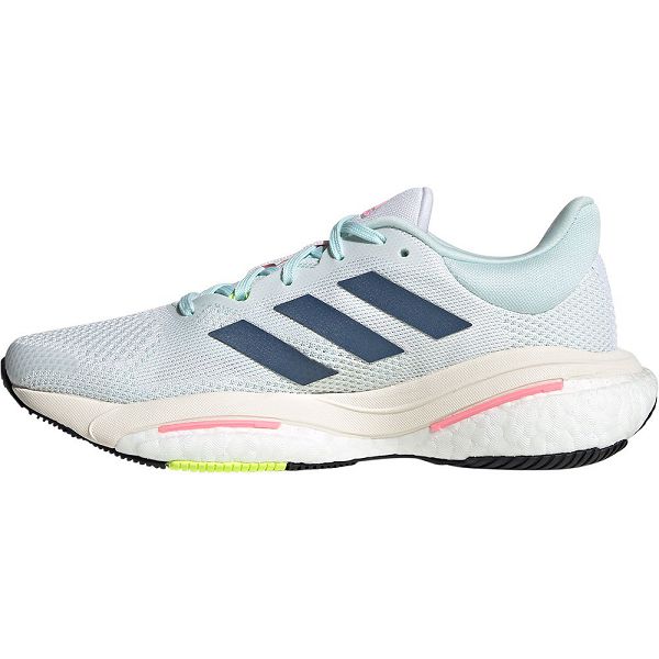 White Women's Adidas Solar Glide 5 Running Shoes | 2095731-MS