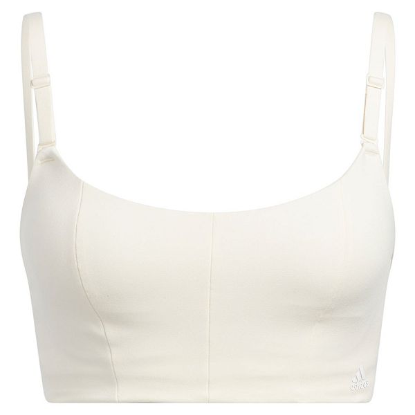 White Women\'s Adidas Sto Sports Bra | 9548623-RV