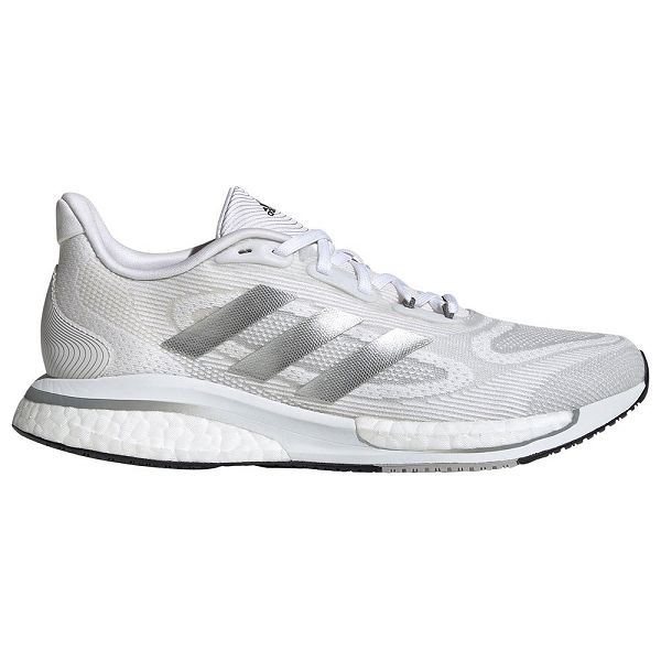 White Women\'s Adidas Supernova + Running Shoes | 6491027-XQ