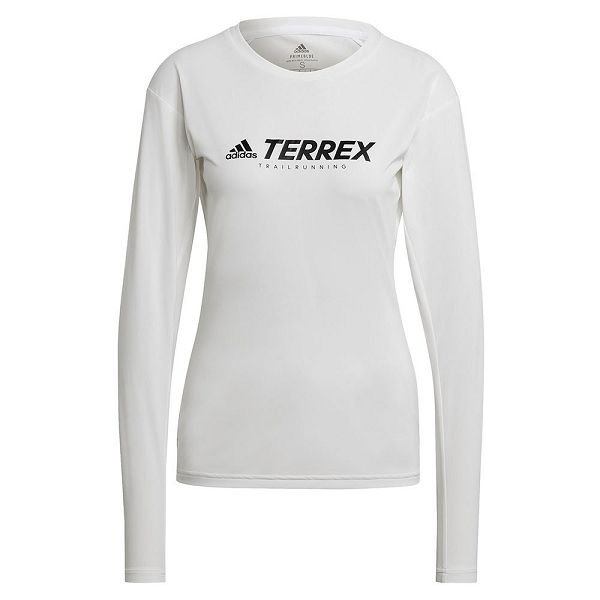 White Women's Adidas Trail Long Sleeve T Shirts | 6540732-FM