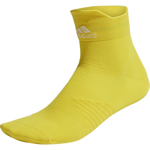 Yellow Men\'s Adidas Ankle Performance Socks | 0385971-JO