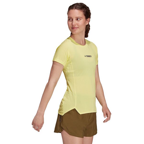 Yellow Women's Adidas AGR Alla T Shirts | 6092143-CB