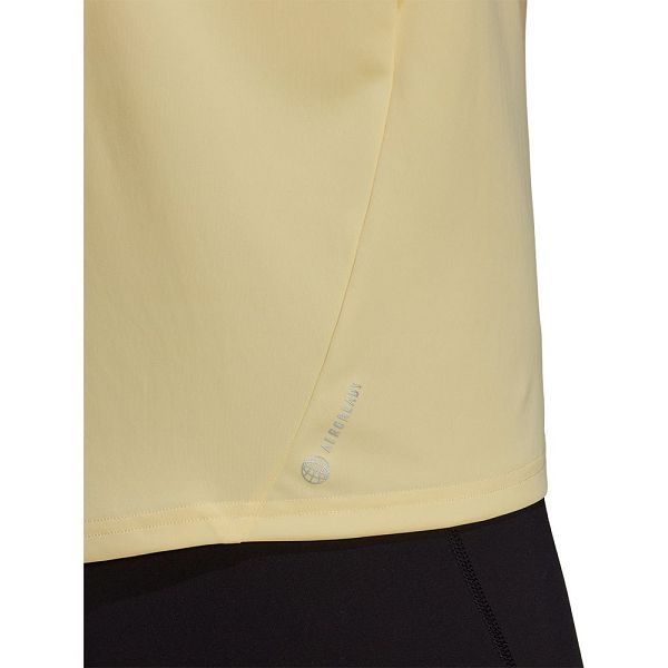 Yellow Women's Adidas Run It Short Sleeve T Shirts | 0174382-PE