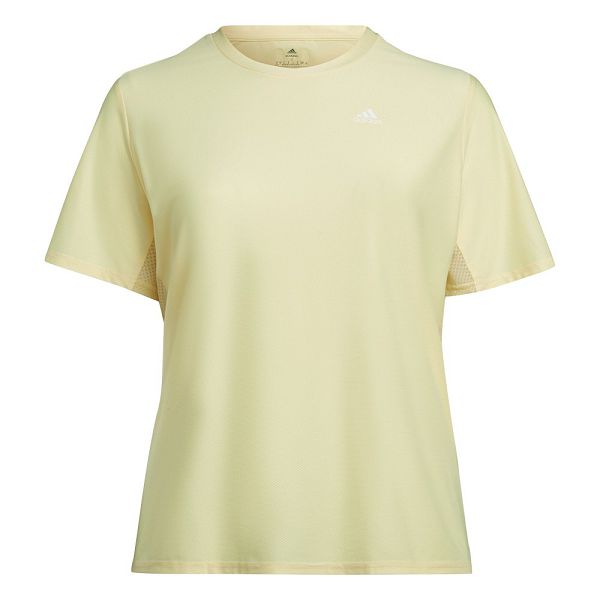 Yellow Women's Adidas Runner Short Sleeve T Shirts | 0269534-PV