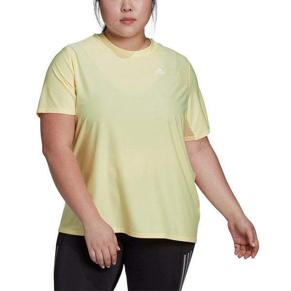 Yellow Women\'s Adidas Runner Short Sleeve T Shirts | 0269534-PV