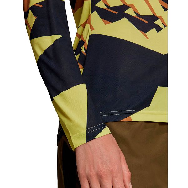 Yellow Women's Adidas Trail Gfx Long Sleeve T Shirts | 1785369-CN